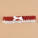 Red Satin Garter