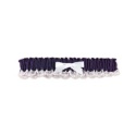 Grape Satin Garter