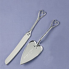 Heart Handled Serving Set