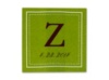 Dotted Border - Kiwi - Favor Labels