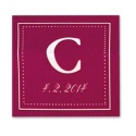 Dotted Border - Amethyst - Favor Labels
