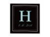 Dotted Border - Ebony - Favor Labels