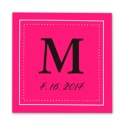 Dotted Border - Ebony - Favor Labels