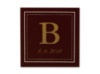 Dotted Border - Chocolate - Favor Labels