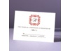 Initial Love - Scarlet - Respond Card and Envelope