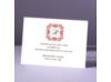 Initial Love - Scarlet - Reception Card