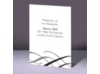 Swirls of Color - Ebony - Reception Card