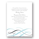 Swirls of Color - Sea - Invitation