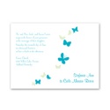Butterflies in Flight - Palm - Invitation