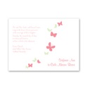 Butterflies in Flight - Petal - Invitation