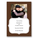 Chocolate Crest - Photo Save the Date
