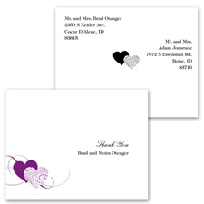 Close at Heart - Grapevine - Thank You Postcard