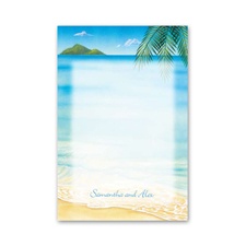 Ocean View - Thank You Postcard
