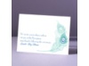 Feather Fancy - Reception Card