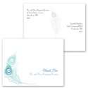 Feather Fancy - Thank You Postcard