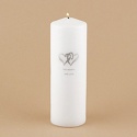 Two Hearts Unity Candle