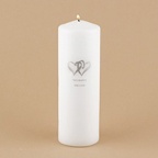 Two Hearts Unity Candle