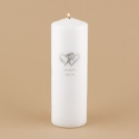 Two Hearts Unity Candle