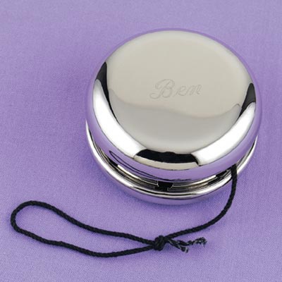 Silver Yo-Yo - Personalized