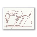 Bright White Map Cards