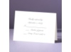 All In White - Respond Card And Envelope