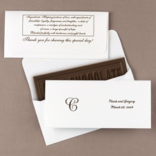 Candy Bar Envelopes W/Design