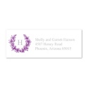Floral Crest - Grapevine - Print Your Own Mailing Label
