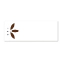 Floral Delight - Chocolate - Print Your Own Mailing Label