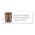 Clearly Refined - Chocolate - Print Your Own Mailing Labels