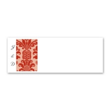 Clearly Refined - Scarlet - Print Your Own Mailing Labels
