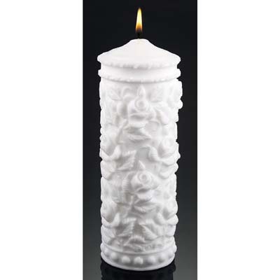 Sculpted Rose Unity Candle