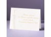 Calla Lily Flair - Reception Card