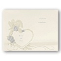 Pearlized Doves - Invitation