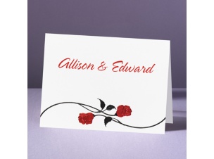 Red Roses - Note Card and Envelope