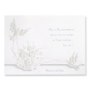 Shimmering Doves - Invitation