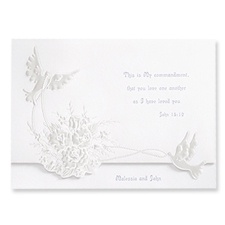 Shimmering Doves - Invitation