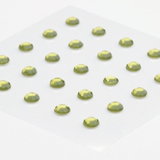 Rhinestone Stickers - Olive