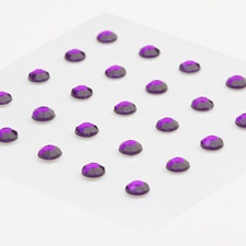 Rhinestones Stickers - Purple