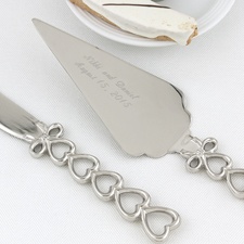 Stacked Hearts Serving Set