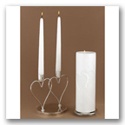 Hearts Unity Candle Set