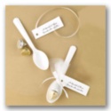 Spoonful of Kisses Favor Cards.