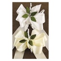 Ecru Pew Bows