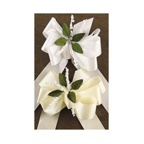 Ecru Pew Bows