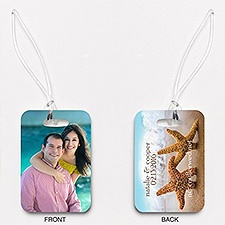 Starfish Pair - Photo Luggage Tags
