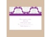 Damask Arches - Grapevine - Response Card and Envelope