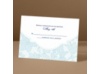 Vintage Lace - Sea - Respond Card and Envelope