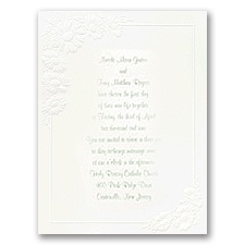 Dainty As A Daisy - Invitation