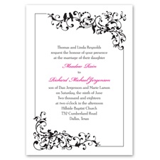 Filigree Perch - Invitation