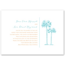 Tropical Pair - Invitation
