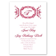 Pure Elegance - Invitation